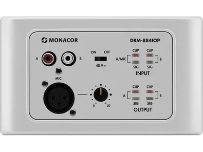 Nástenný modul I / O Monacor DRM-884IOP