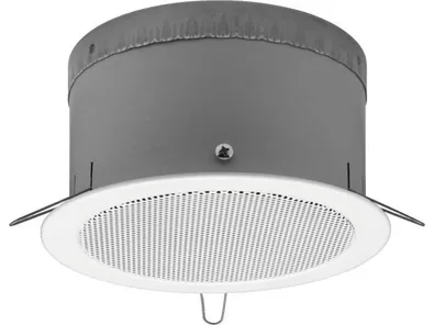 PA A/B stropný reproduktor Monacor EDL-165AB/WS, s certifikátom EN 54-24