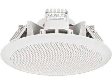 PA stropný reproduktor Monacor EDL-158, odolný voči teplote do 100 °C