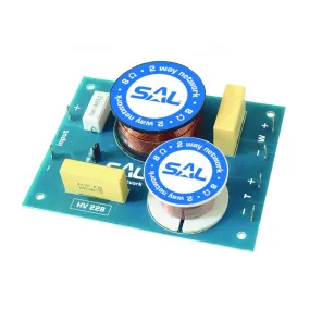 Reproduktorová výhybka HV 228, 2 pásmová, 8 Ohm, 200 W
