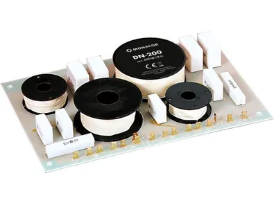 Reproduktorová výhybka Monacor DN-200, 3-pásmová, 400 W, 8 Ohm