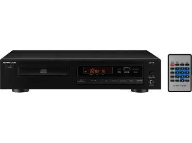 Stereo CD a MP3 prehrávač Monacor CD-156, s USB 2.0 rozhraním