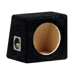 Subwooferový box do auta BASSER C88 BLACK, 8l