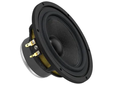 Vysokokvalitný hi-fi stredobasový reproduktor Monacor SPH-145HQ, 50 W, 8 Ohmov
