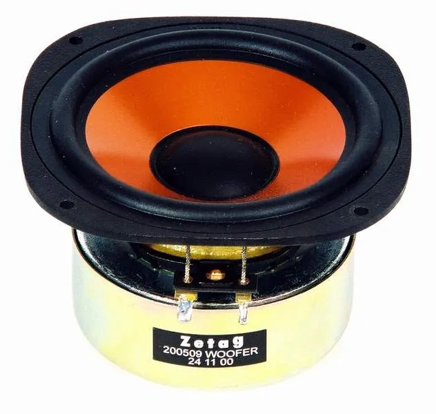 Hlbokotónový reproduktor Zetag 5,25" High End (1)