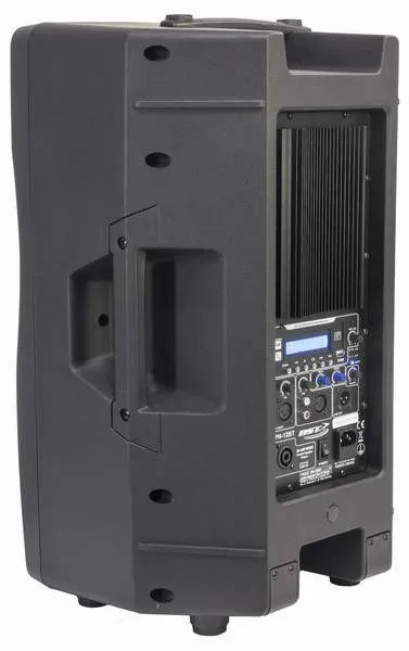 Aktívna plastová reproduktorová sústava BST PH12BT, 250W, USB/SD/MP3  (7)