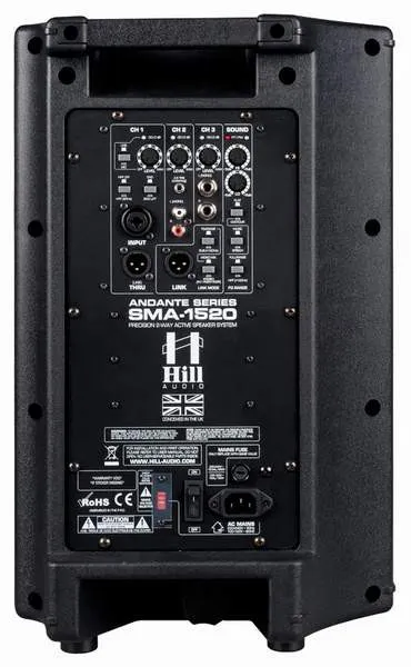 Aktívna reprosústava Hill-audio SMA1520, 250 + 50W (3)