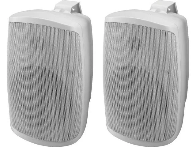 Aktívny dvojpásmový reproduktorový systém Monacor WALL-05SET/WS, 2 x 30 W, 13 cm (1)