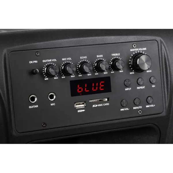 Aktívny reprobox Krűger&Matz KM1715 15", 60W s mikrofónom a diaľkovým ovládaním (3)