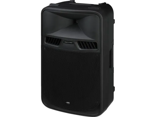 Reproduktorový systém s aktívnym výkonom PA s 2-kanálovým zosilňovačom Monacor PAK-415, 700 W (1)