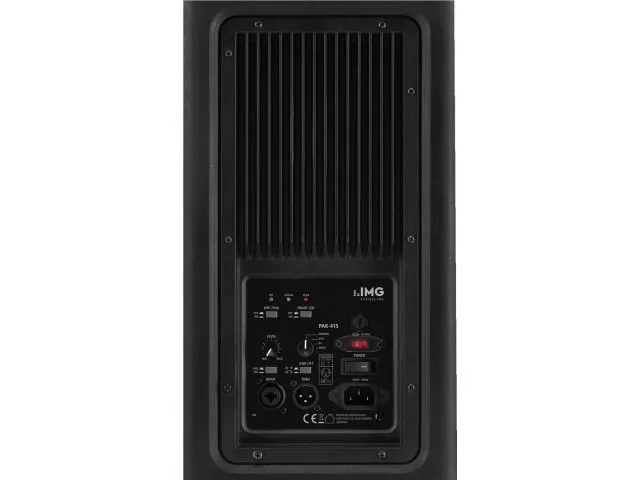 Reproduktorový systém s aktívnym výkonom PA s 2-kanálovým zosilňovačom Monacor PAK-415, 700 W (2)