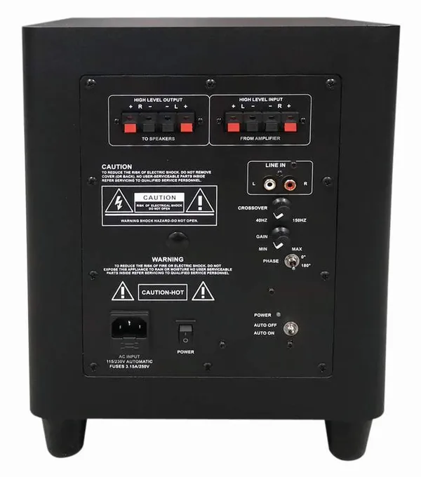 Aktívny subwoofer BS ACOUSTIC SW108A (2)