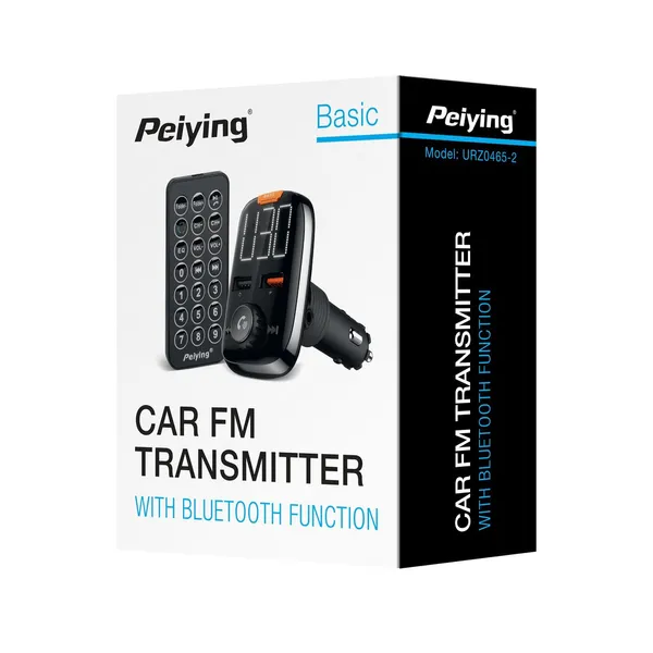 AUDIO FM MP3 vysielač s bluetooth (2xUSB) + DO PEIYING (5)
