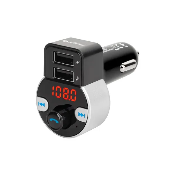 AUDIO FM MP3 vysielač s bluetooth (2xUSB) PEIYING (1)