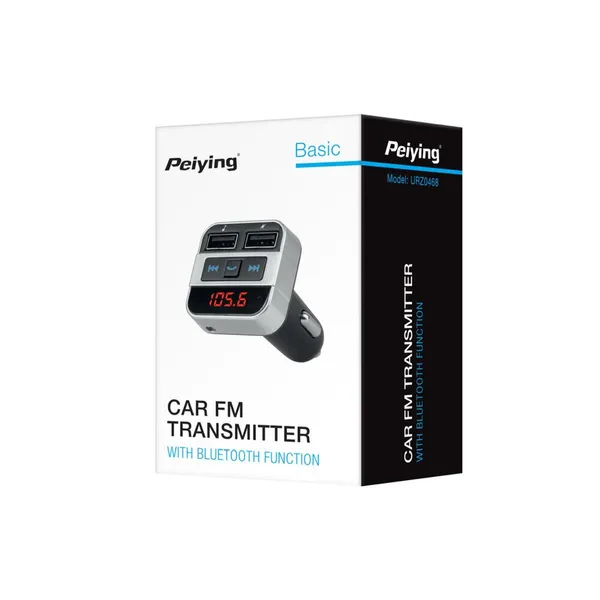 AUDIO FM MP3 vysielač s bluetooth PEIYING (3)
