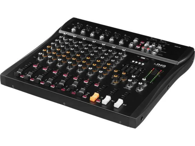 Audio mixážny pult Monacor MXR-80, 8-kanálový  (1)