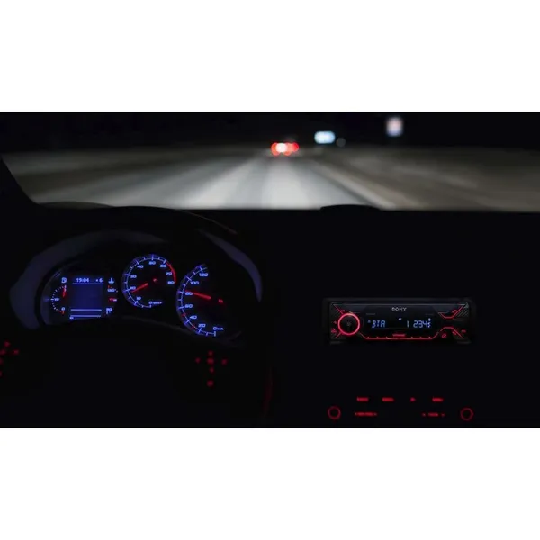 Autorádio SONY, 1 DIN, AUX, USB, BT s NFC, dynamické podsvietenie, DSXA416BT.EUR (7)