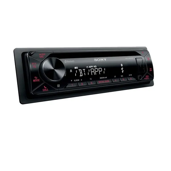 Autorádio SONY, 1DIN s CD, USB, BT, červené MEXN4300BT.EUR (1)