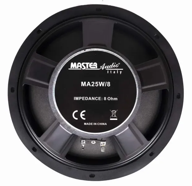 Basový reproduktor Master Audio MA25W/8, 125 W, 8 Ohm (3)