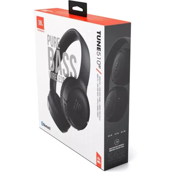 Bezdrôtové slúchadlá JBL Tune 510BT, čierne (3)