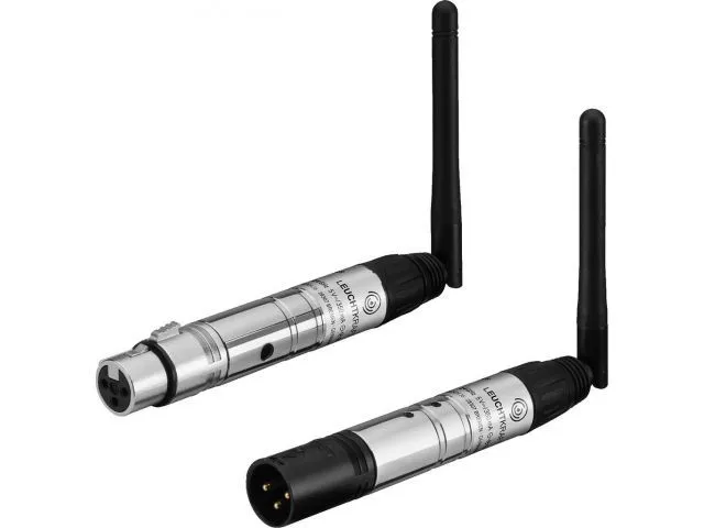 Bezdrôtový vysielač / prijímač DMX (vysielač / prijímač) LEUCHTKRAFT WDMX-3F, 2,4 GHz (2)
