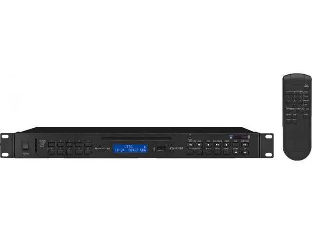 CD a MP3 prehrávač Monacor CD-112/BT (1)