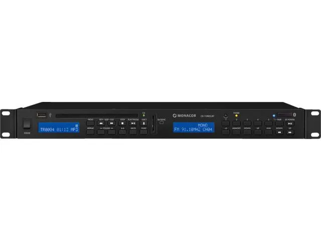 CD a MP3 prehrávač s FM RDS tunerom Monacor CD-112RDS/BT (2)