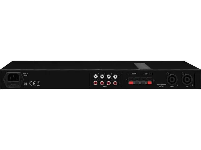 Digitálny stereo PA zosilňovač Monacor STA-200D (3)