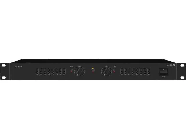 Digitálny stereo PA zosilňovač Monacor STA-400D (1)