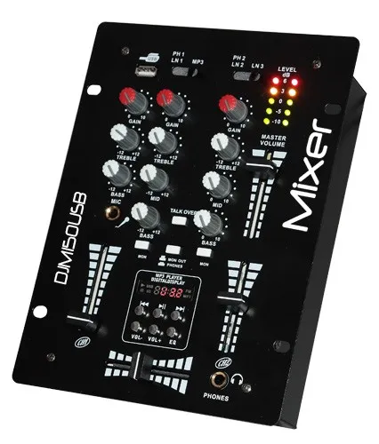 DJ mix pult Ibiza sound DJM150USB-BT (1)