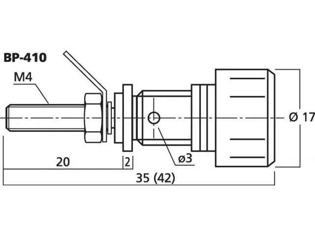 Dvojica reproduktorových pólových svoriek MONACOR BP-410 (2)