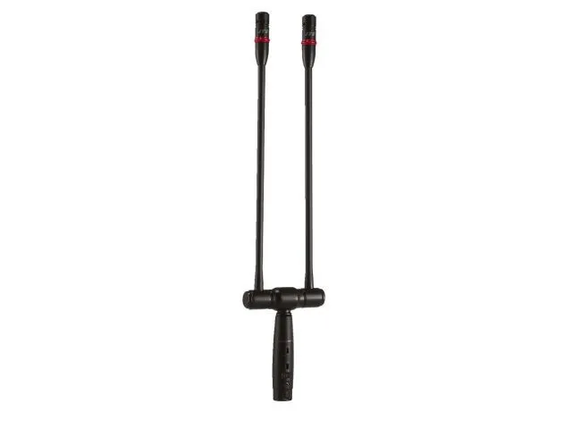Dvojitý mikrofón na husom krku s LED Monacor GM-5212LDU (1)