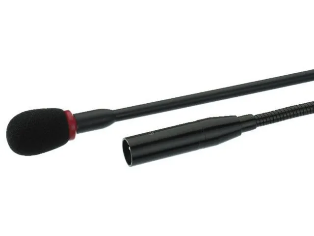 elektretový mikrofón na husom krku Monacor EMG-600P (1)
