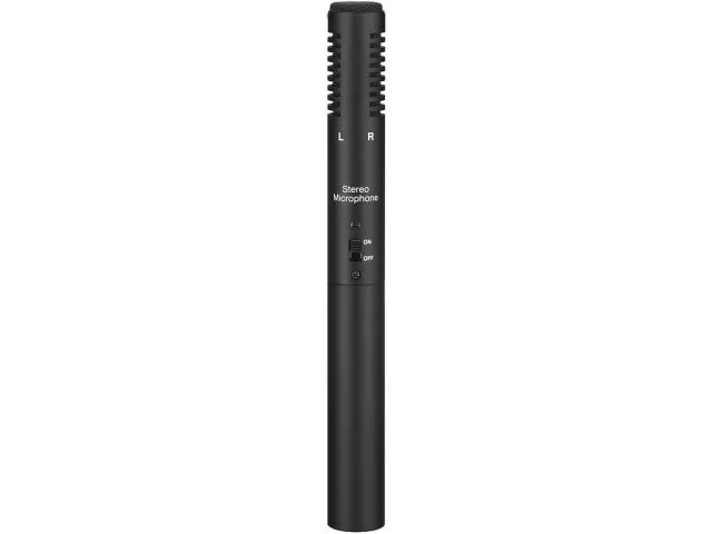 Elektretový stereofónny mikrofón Monacor ECM-600ST (1)