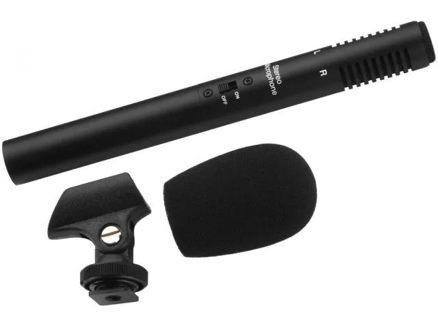 Elektretový stereofónny mikrofón Monacor ECM-600ST (2)