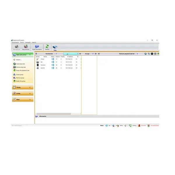 Evoxys EXSW IPSW software pre ovládanie IP audio systému (1)