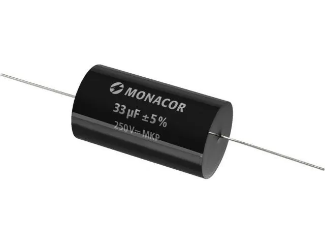 Filmový kondenzátor MKP MONACOR MKPA-330, 33 µF, 250 V (1)