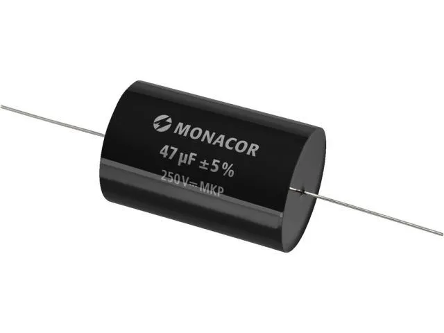 Filmový kondenzátor MKP MONACOR MKPA-470, 47 µF, 250 V (1)