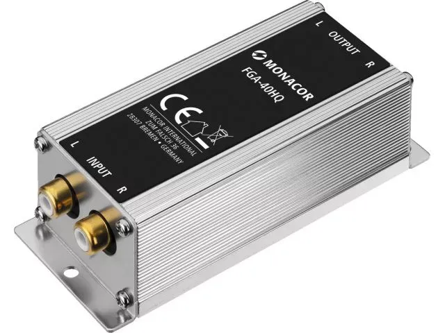 High-end ground izolátor Monacor FGA-40HQ (1)