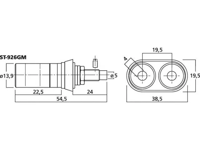 High-end reproduktorový terminál MONACOR ST-926GM (2)