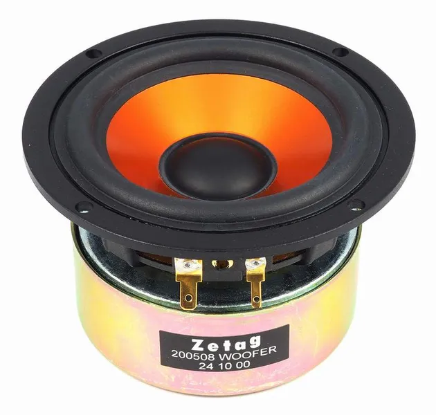 Hlbokotónový reproduktor Zetag 200508, 140 W, 8 Ohm, High End (1)