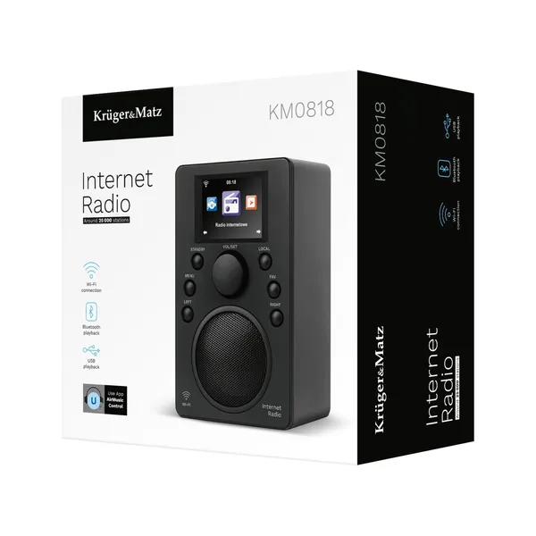 Internetové rádio Kruger&Matz KM0818 (5)