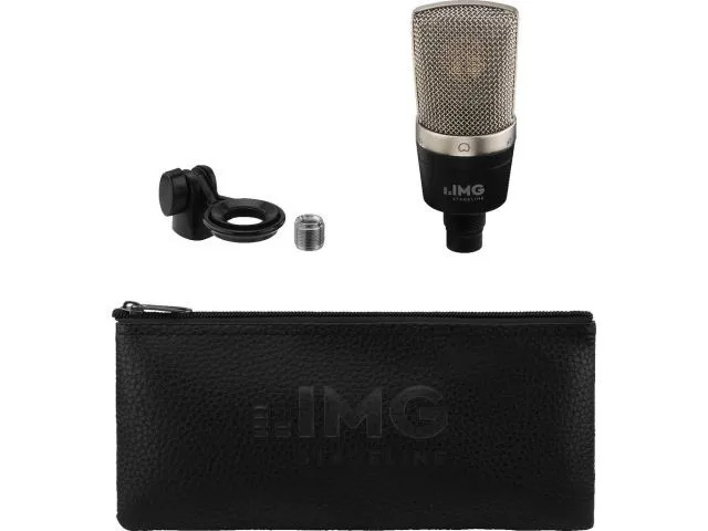 Kompaktný veľký membránový kondenzátorový mikrofón Monacor ECMS-60 (2)
