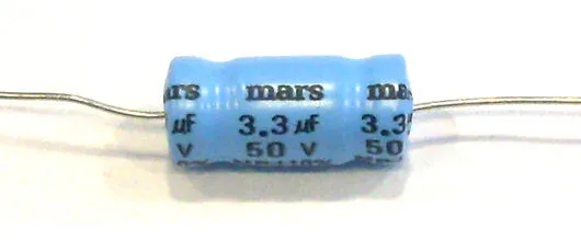 Kondenzátor C 3,3/50V, bipolar (1)