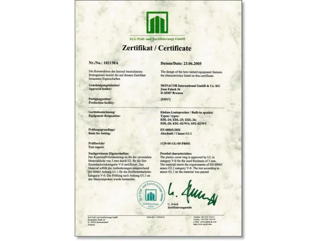 Malý zapustený reproduktor Monacor SPE-82/WS, 6 W, 4 Ohm (2)