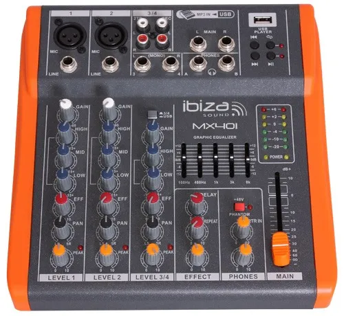 Mix pult Ibiza sound MX401 (1)
