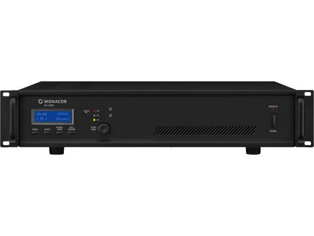 Mono PA výkonový zosilňovač triedy D Monacor PA-1250D (1)