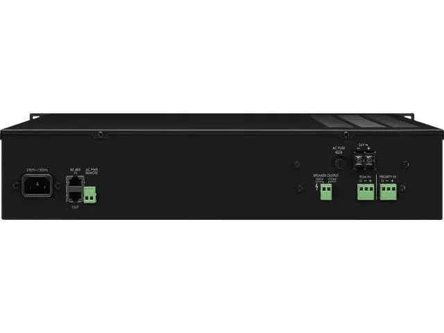 Mono PA výkonový zosilňovač triedy D Monacor PA-1250D (3)