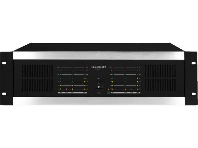 Multi-kanálové PA zosilňovače Monacor STA-1506 (1)