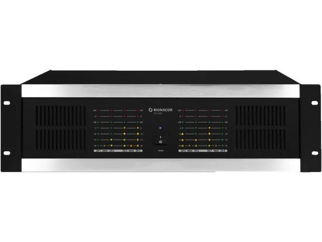Multi-kanálové PA zosilňovače Monacor STA-1508 (1)